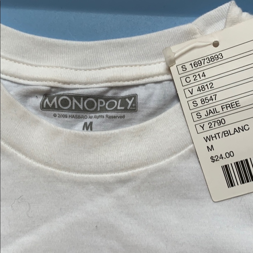Monopoly tee-shirt. New! - Picture 2 of 3